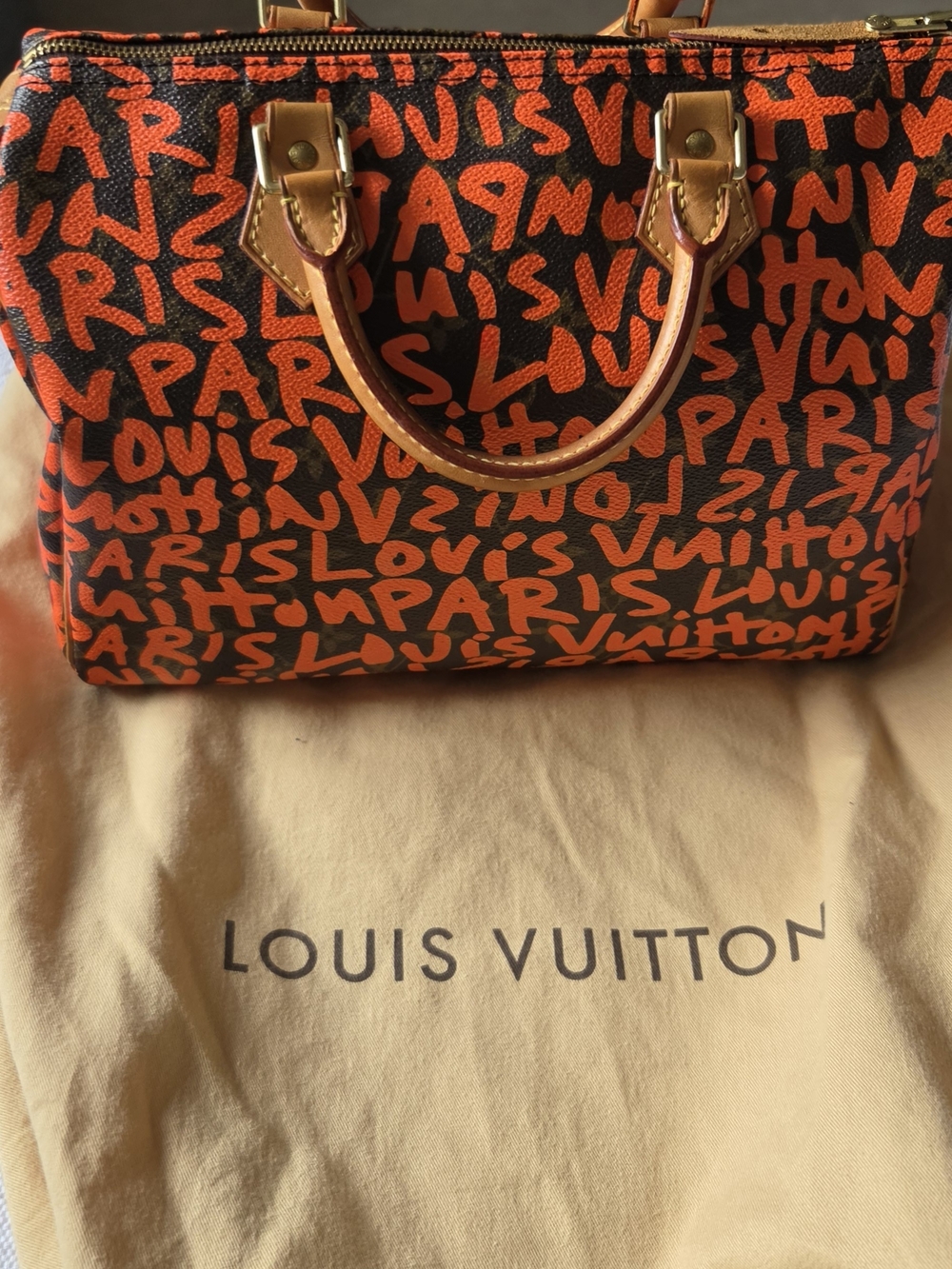 Louis Vuitton Monogram Graffiti Speedy 30